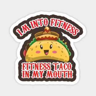 Fitness Taco Magnet