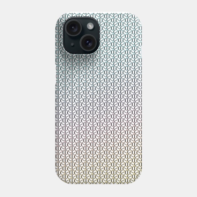 Bishamon kikkō pattern Phone Case by Blacklinesw9