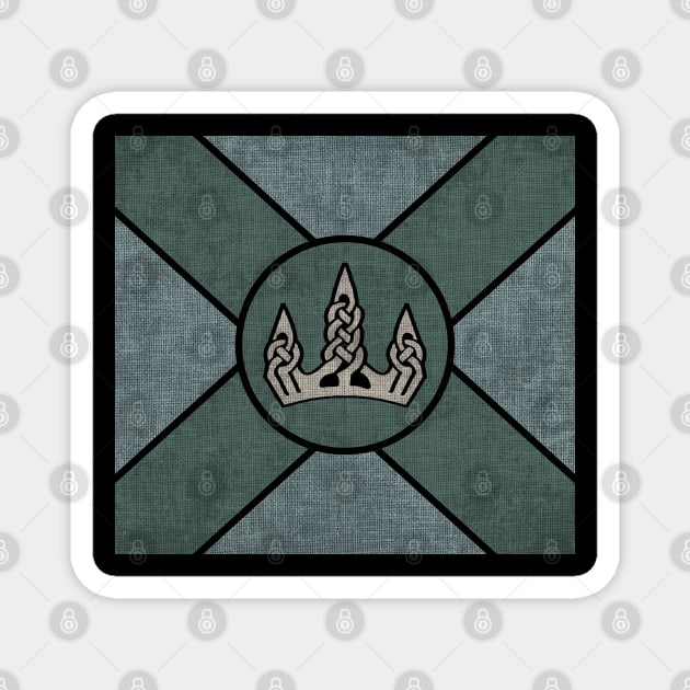 TES Tapestry 19 - Flag of Winterhold Magnet by Cleobule