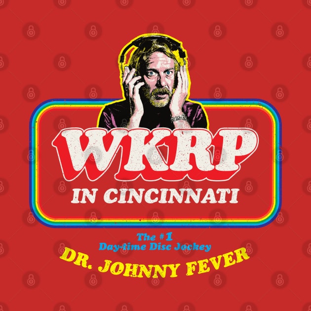 Dr. Johnny Fever WKRP in Cincinnati by Alema Art