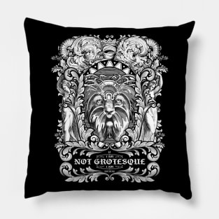 Renaissance Grotesque Monster Mask Pillow