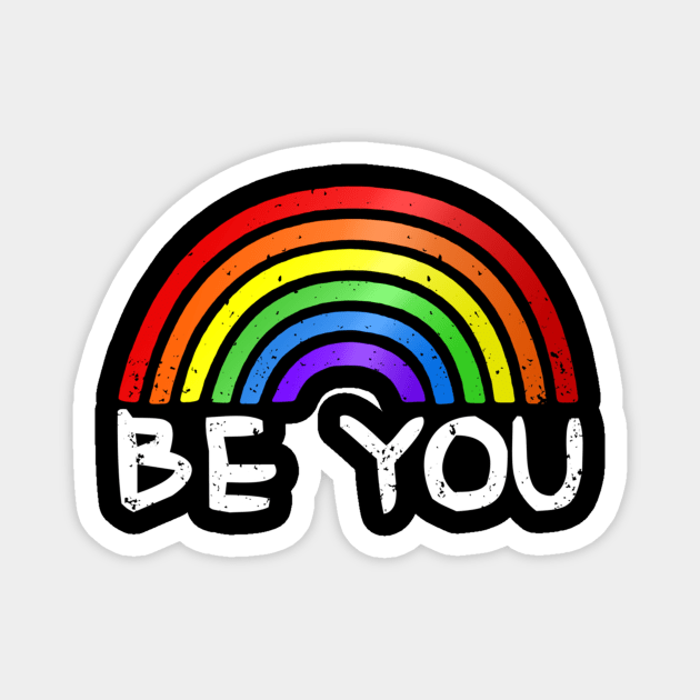 Be You Lgbt Magnet by Namio