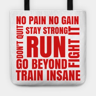 gym fitness workout bodybuilding motivation Tote