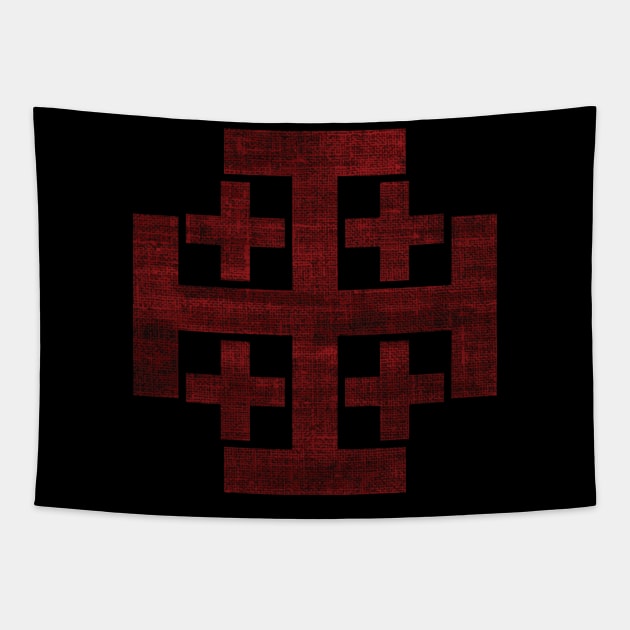 Kingdom of Jerusalem Tapestry by blackroserelicsshop@gmail.com