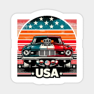 American muscle car Magnet