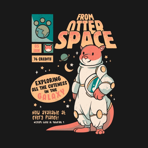 Otter Space Astronaut Other Gravity Galaxy Comics by Tobe Fonseca by Tobe_Fonseca