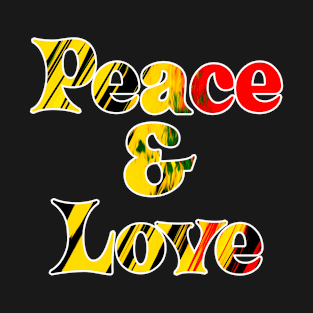 Men, Women And Kids Peace and love advocate T-Shirt