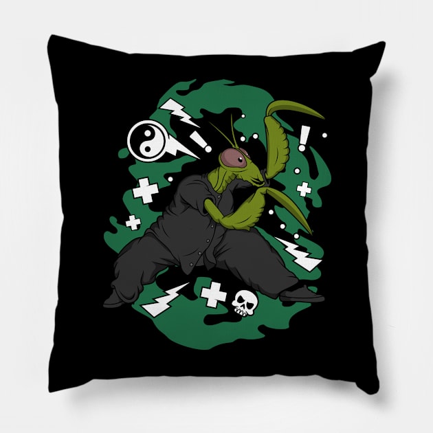 Mantis Kung Fu Pillow by Genbu
