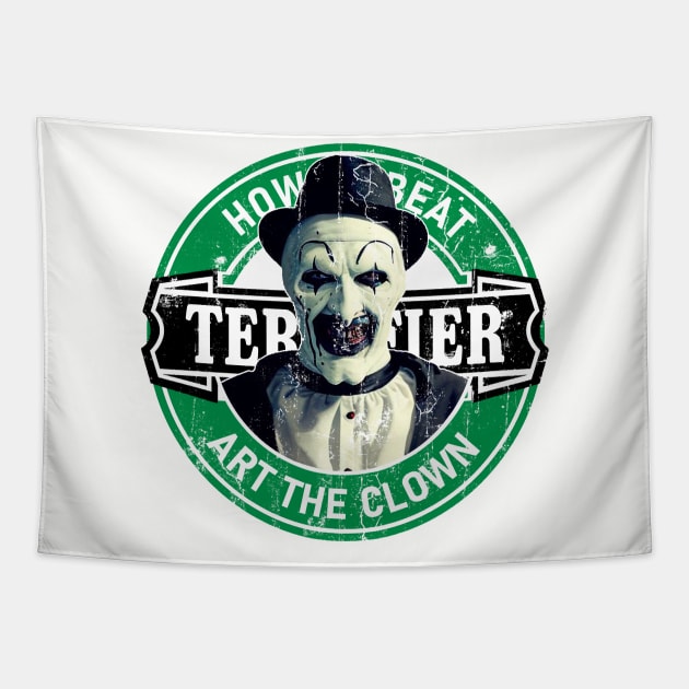 Art The Clown - Terrifier Tapestry by modar siap