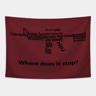 Where does it stop? Tapestry