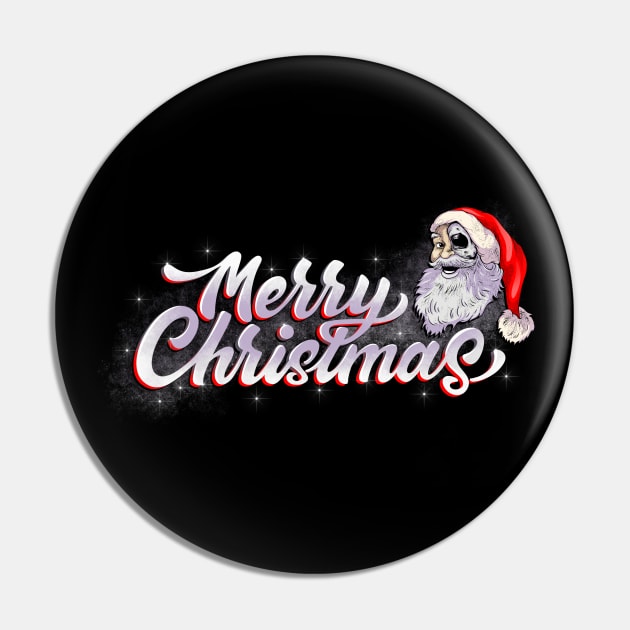 Merry Christmas Pin by stonehouse art