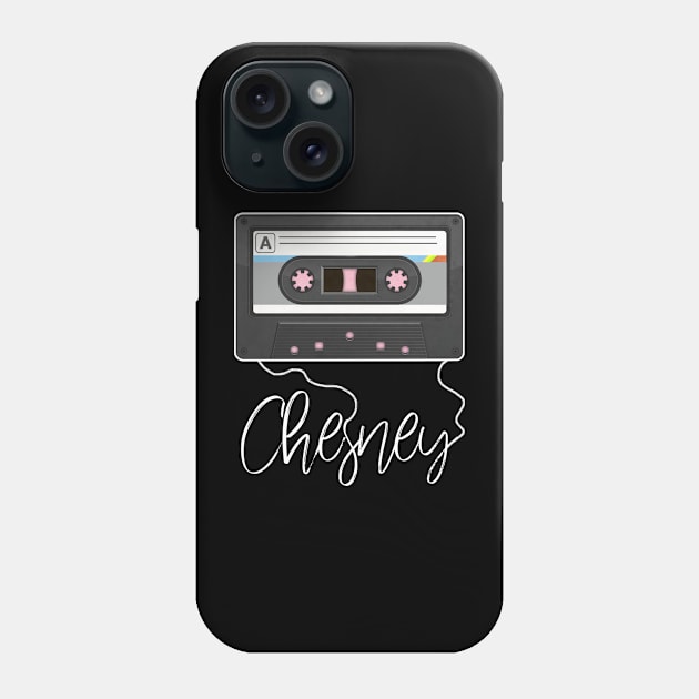 Love Music Chesney Proud Name Awesome Cassette Phone Case by BoazBerendse insect