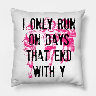 Running Days Pillow