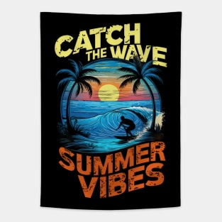 Catch the Wave - Summer Vibes Tapestry