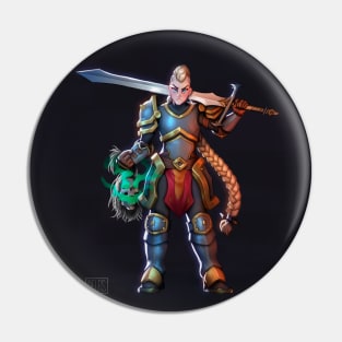 Paladin Knight Pin