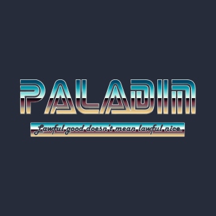 DnD in the 80's: Paladin T-Shirt