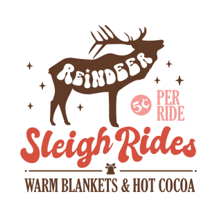 Reindeer Sleigh Rides T-Shirt