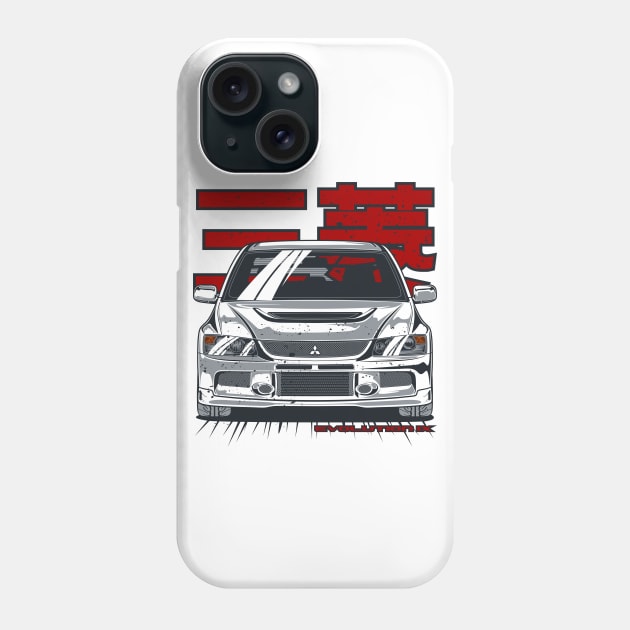 Lancer Evolution IX Phone Case by idrdesign