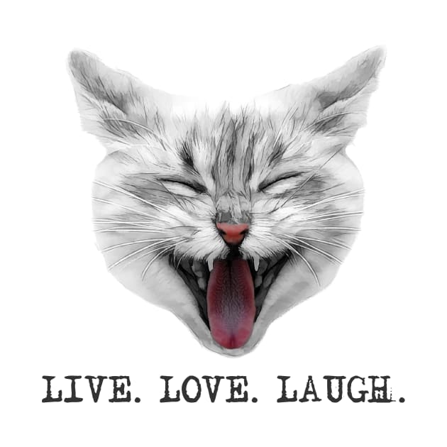 Laughing cat by funfun