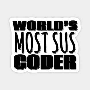 World's Most Sus Coder Magnet