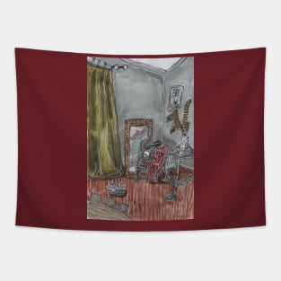 Lady's Boudoir Lounge Tapestry