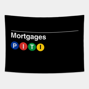 Mortgages Subway Tapestry