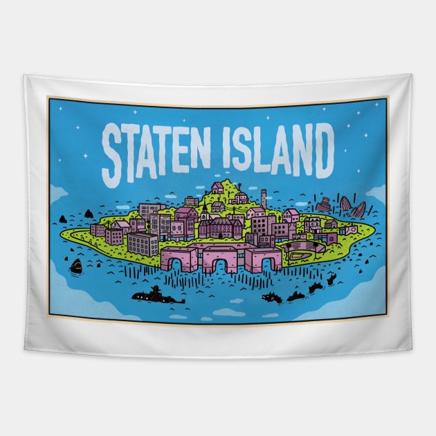 Staten Island Tapestry by Future Space