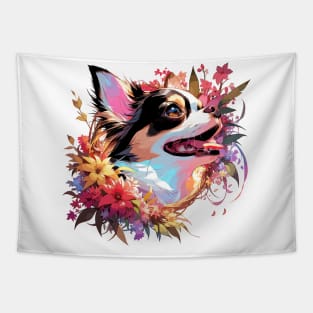 Chihuahua Joyful Mothers Day Dog Mom Gift Tapestry
