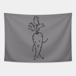 Cute Carrot Tapestry