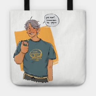 y'all hear? oikawa reeks like yogurt Tote