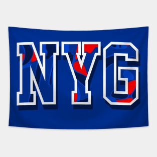 New York Football Retro Tapestry