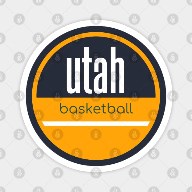 utah basketball Magnet by BVHstudio