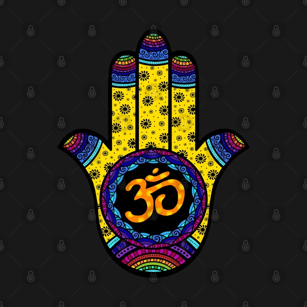 Hamsa Hand by juliabohemian