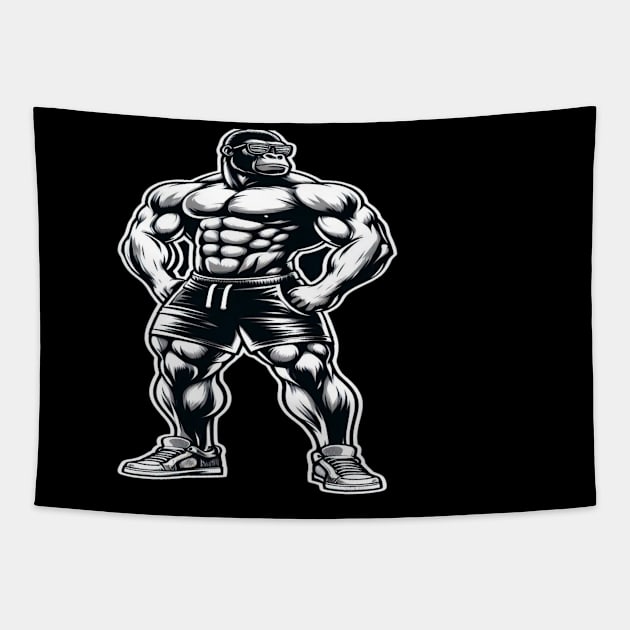 I'm Going To The Gym Merry Christmas Gift, Motivation, Xmas, Workout Gift Tapestry by Customo