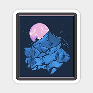 Moonlandscape Magnet