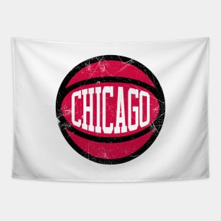 Chicago Retro Ball - White Tapestry