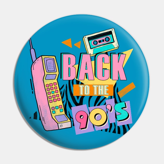 Back to the 90s Pin by Rayrock76