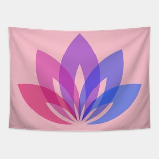 Purple Lotus flower Tapestry