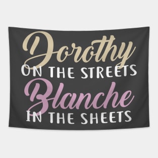 Blanche in the Sheets Tapestry