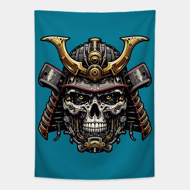 Cyber Samurai S01 D63 Tapestry by Houerd