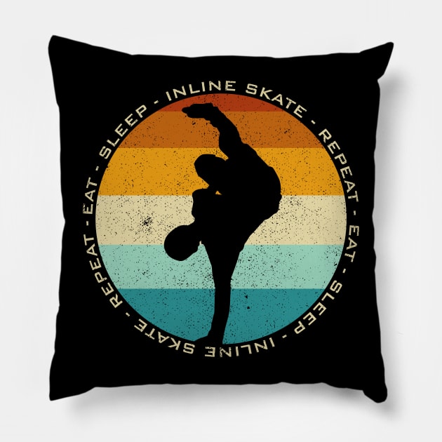 Inline Skate Agressive Pillow by Sachpica