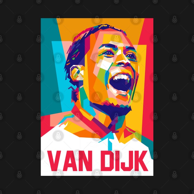 Van Dijk T-Shirt by mrcatguys