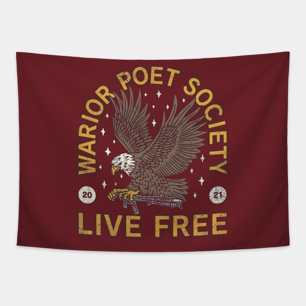 LIVE FREE Tapestry by paintkiller617