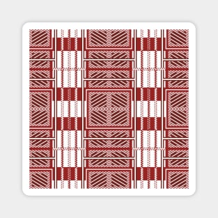 Tartan,plaid pattern Magnet