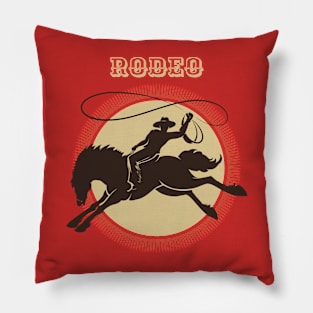 Rodeo Cowboy Pillow