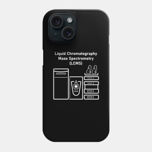 LCMS Liquid Chromatography Mass Spectrometry Phone Case