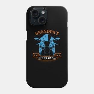 Grandpa's Biker Gang Father's Day Phone Case