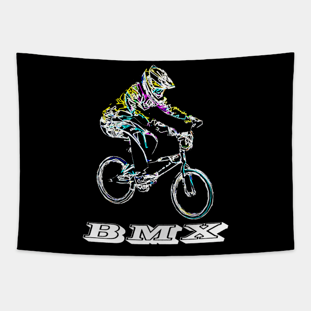 bmx Tapestry by rickylabellevie