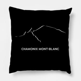 Mont Blanc 4810m Pillow