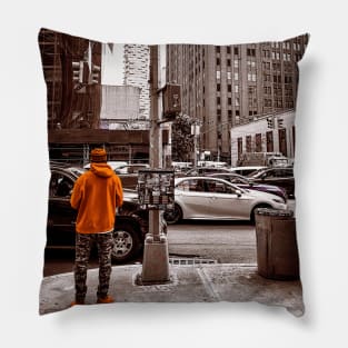 Canal Street Manhattan New York City Pillow